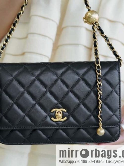 CHANEL 🔅 Metal Ball Black AP1450