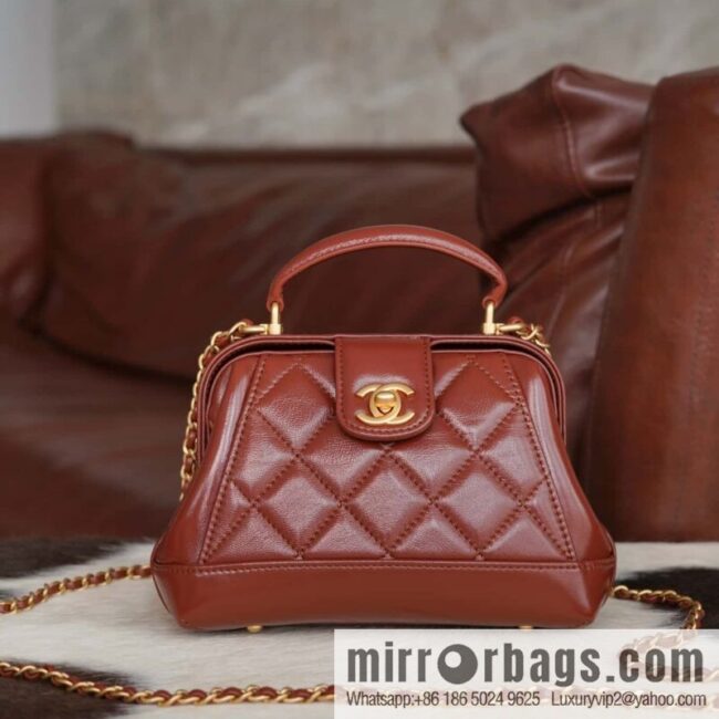 wsxc1724262425203_0-800x800krl5nk10fbb172667_20250705221329.jpg CHANEL 24A Superior Handicraft Doctor Doctor Bag, Small, Caramel AS4958