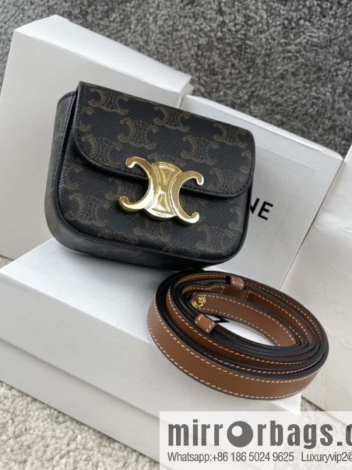 CELINE Mini Arc de Triomphe Iconic Printed Handbag 101513