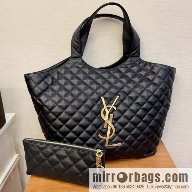 YSL 𝗜𝗖𝗔𝗥𝗘 𝟮𝟮 spring and summer new tote bag 698651