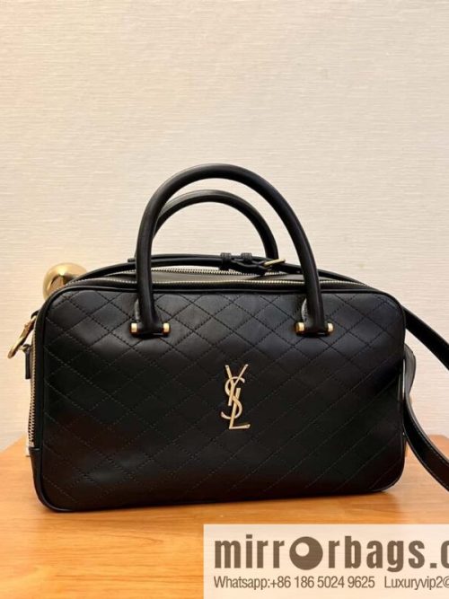 YSL 🆕 LIYA quilted sheepskin luggage 766785