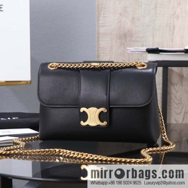 [Premium quality, all-steel hardware] TEEN VICTOIRE small soft cow leather handbag No.: 116593