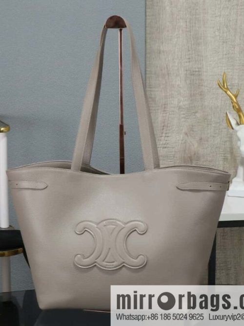 [Premium all-steel hardware] CABAS ANAS grained cow leather handbag No.: 116853ENY.04LU