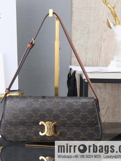 [Premium quality, all-steel hardware] LOLA medium bright cow leather handbag number: 115533