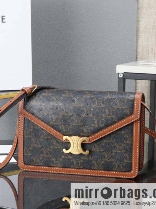 [Premium all-steel hardware] New Arc de Triomphe Laohua woc envelope bag model: 113322