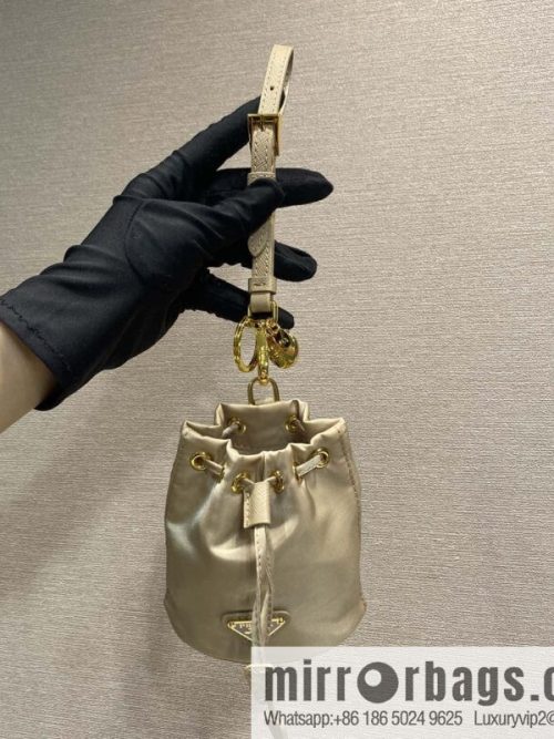 PRADA 🎉 mini bucket bag 🎉 1TT202 new 🎉🎉 grey