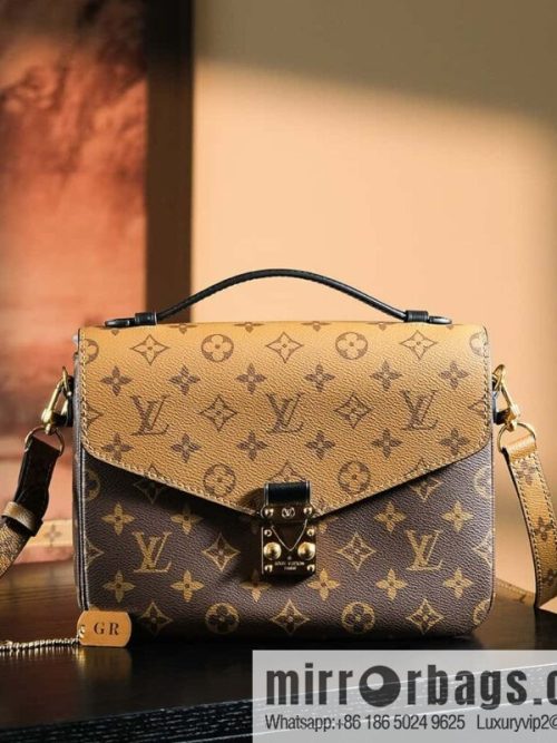 LV 𝐏𝐎𝐂𝐇𝐄𝐓𝐓𝐄 𝐌𝐄𝐓𝐈𝐒 chip rhombus code messenger bag series M44876