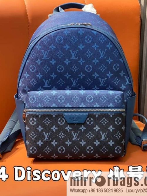 [Original single boutique] M11544 blue gradual change of color, backpack series, variable code chip version Discovery small backpack