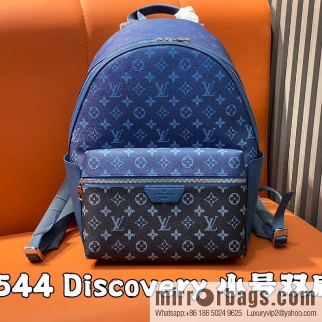 [Original single boutique] M11544 blue gradual change of color, backpack series, variable code chip version Discovery small backpack