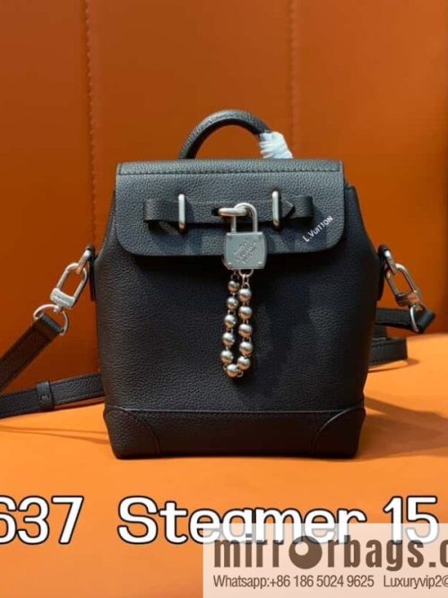 [Original order boutique] M11637 black full leather, mini schoolbag