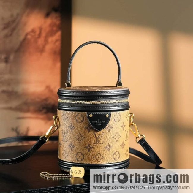 LV 𝐂𝐀𝐍𝐍𝐄𝐒 chip diamond beating code rice bucket bag series #M