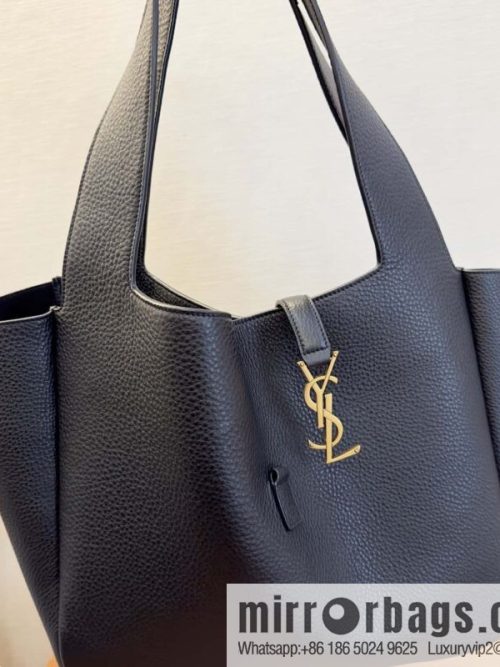 YSL Soft Deer Leather Tote Bag 763435