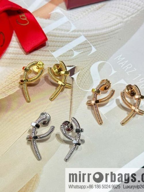 ❗New ❗ ☀️ ☀ Cartier Cartier Cross Screw Nut Earrings ☀