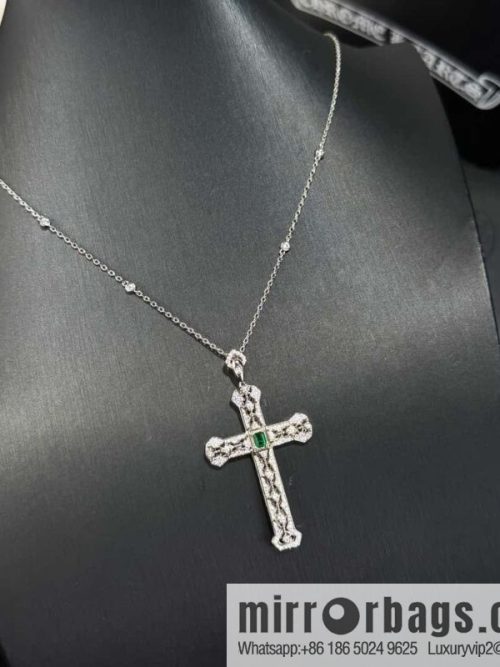 ❗New ❗ ☀ original order a ☀ new Croce heart green diamond cross necklace ☀
