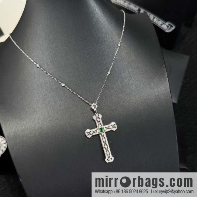 ❗New ❗ ☀ original order a ☀ new Croce heart green diamond cross necklace ☀