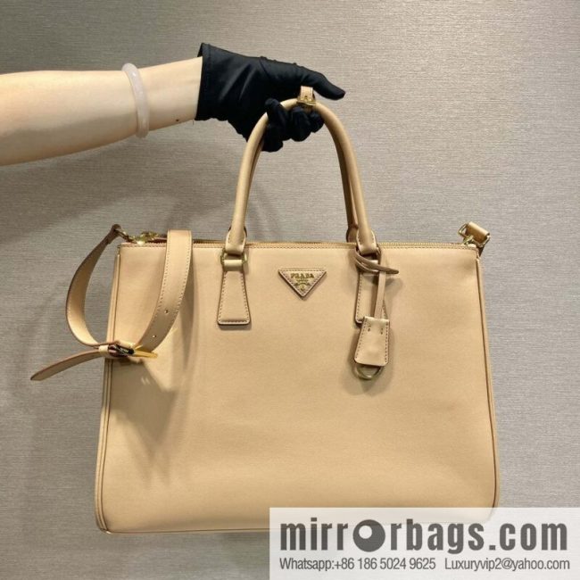 PRADA 🎉 new killer bag 🎉 1BA802 extra large plain weave 🎉 apricot