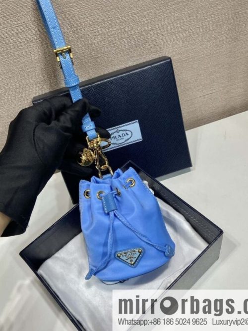 PRADA 🎉 mini bucket bag 🎉 1TT202 new 🎉 blue