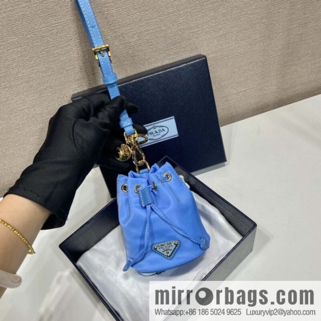 PRADA 🎉 mini bucket bag 🎉 1TT202 new 🎉 blue