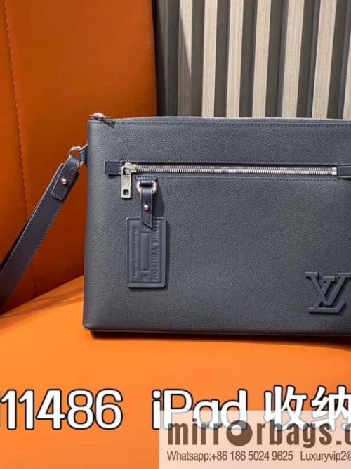 [Original order boutique] M11486 dark blue full leather M69837 M82278 handbag handbag series