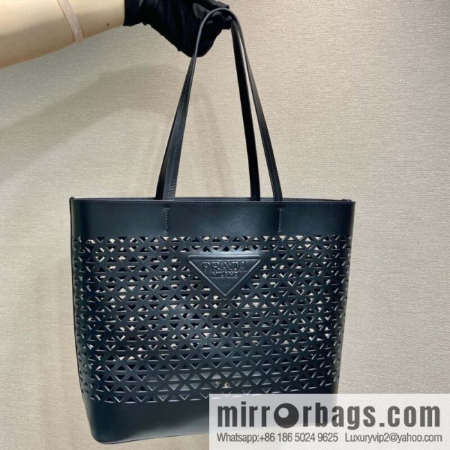 PRADA 🎉 hollow tote bag 🎉 1BG503 hollow 🎉🎉 black