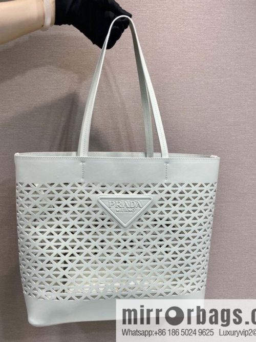 PRADA 🎉 hollow tote bag 🎉 1BG503 hollow 🎉🎉 white