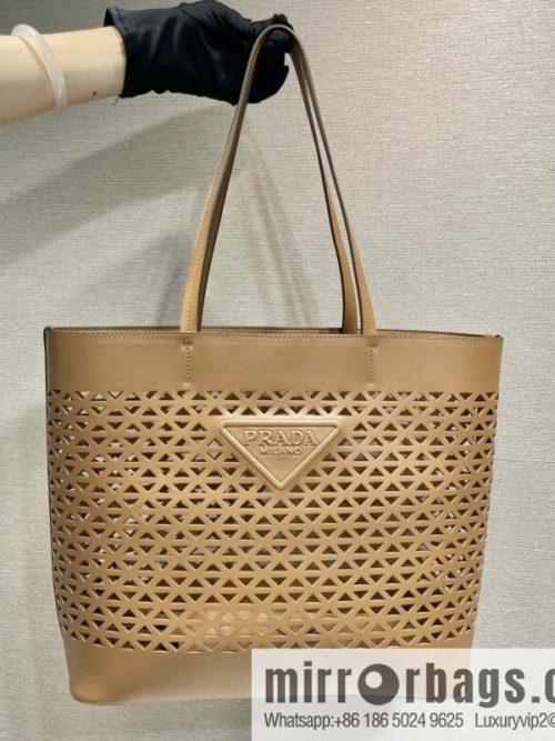 PRADA 🎉 hollow tote bag 🎉 1BG503 hollow 🎉🎉 brown