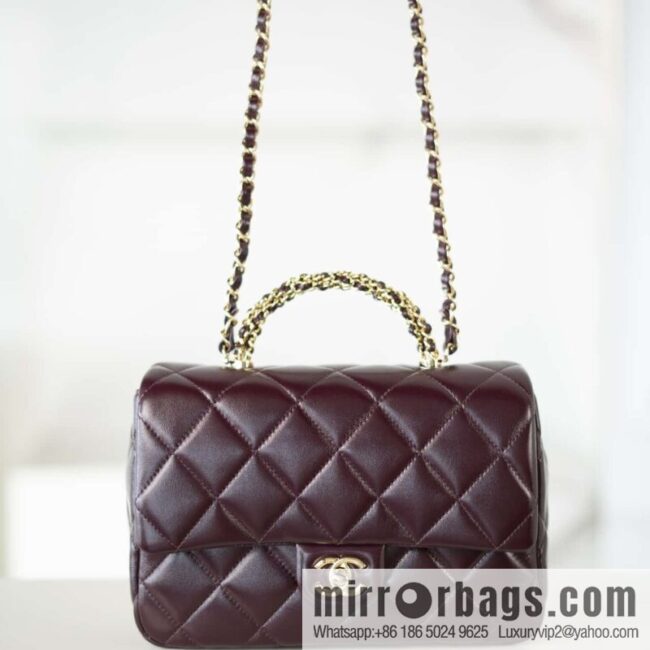 wsxc1729522758121_0-800x800rr5himhwznf146265_20250705053623.jpg ππππππ πππ Flap New thick chain handle, burgundy, large AS5043 B17665 NZG79