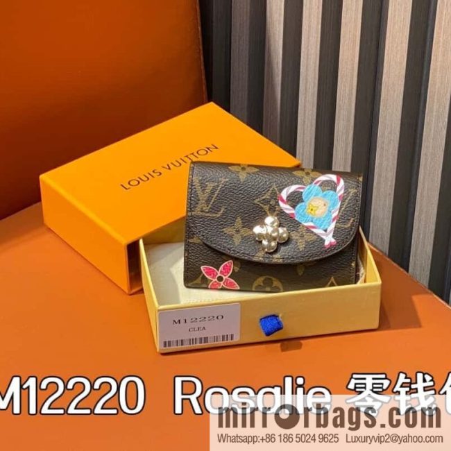 [Original order boutique] M12220 red, Christmas change bag wallet series Rosalie change bag
