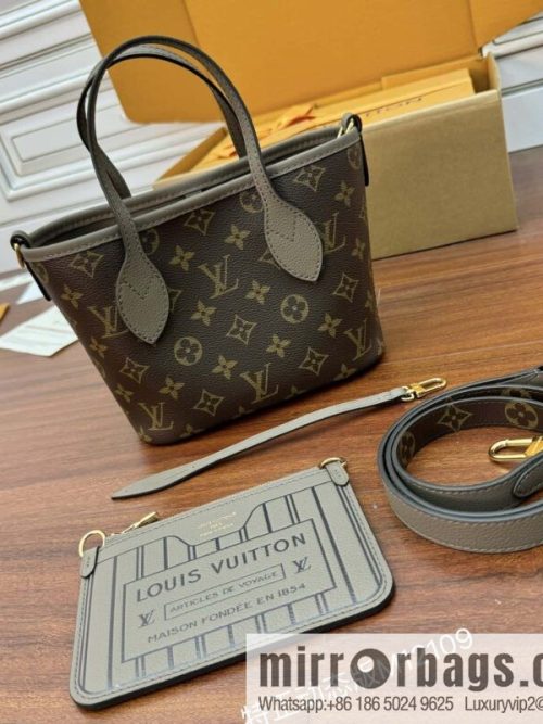 LV M12109 New Reversible Neverfull Bandoulière Inside Out BB