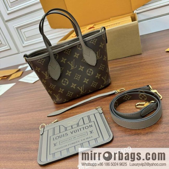 LV M12109 New Reversible Neverfull Bandoulière Inside Out BB