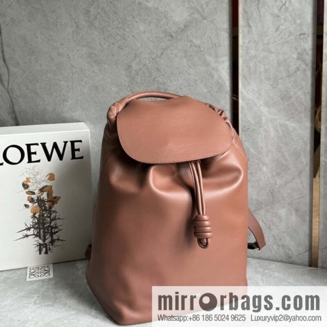 LOEWE Luo\'s new backpack 🎒 0903 brownie brown