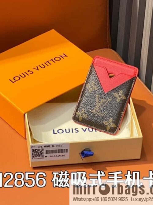 [Original order boutique] M12856 presbyopia big red, magnetic mobile phone card holder