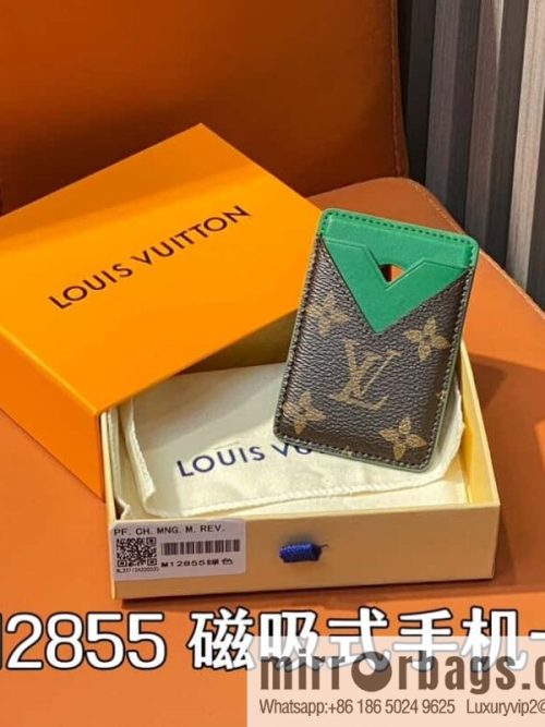 [Original order boutique] M12855 presbyopia green, magnetic mobile phone card holder