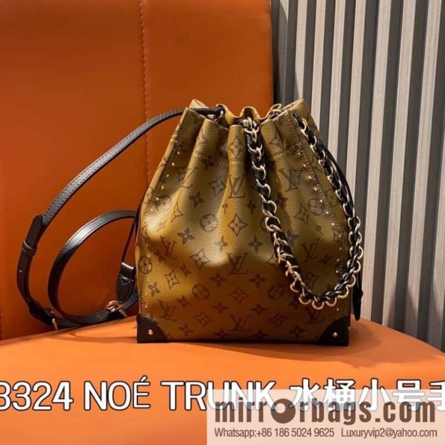 [Original order boutique] M13324 yellow flower, willow nail bucket bag series NO ÉTRUNK bucket small handbag 2025 Cruise early spring series
