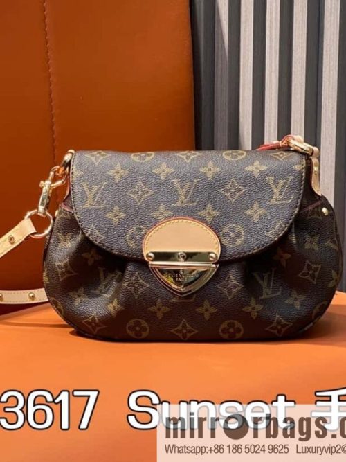 [Original order boutique] M13617 presbyopia, armpit bag ingot bag series Sunset handbag