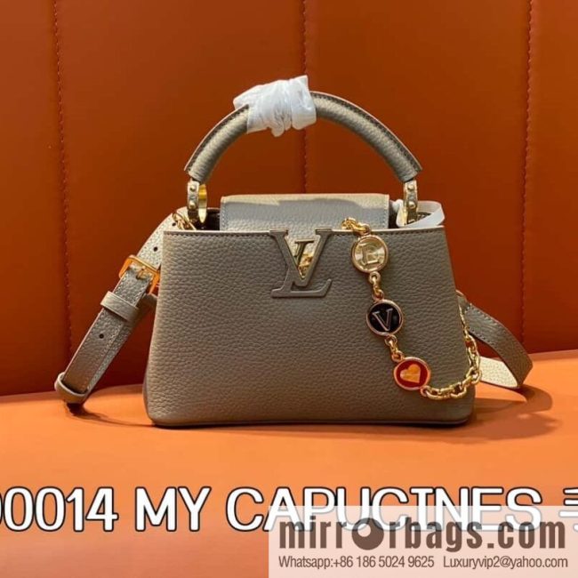 [Original order boutique] K00014 light coffee full leather, chain cap that English series, personalized custom MY CAPUCINES handbag