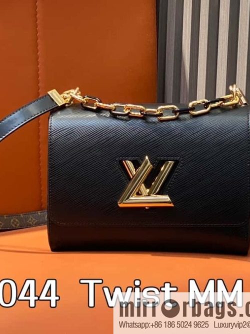 [Original order boutique] M24044 black M24043 brown, water ripple Twist series NEW Twist MM handbag