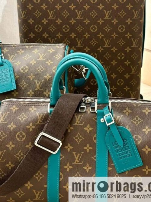 [Original single boutique] M12765 presbyopia green, travel bag series KEEPALL BANDOULIZRE 35 handbag (colorful)