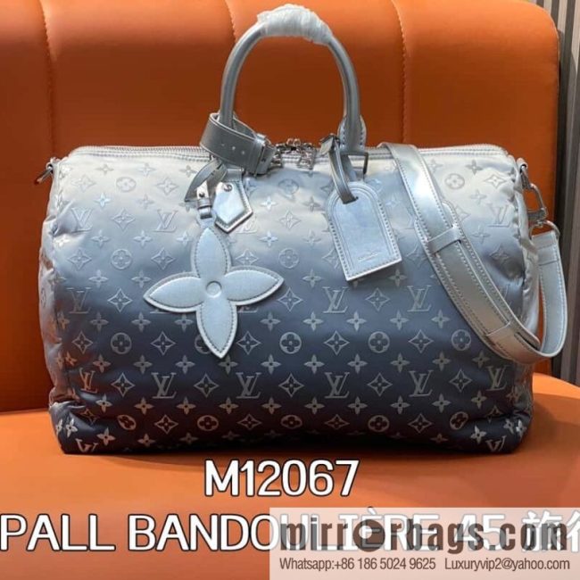 [Original order boutique] M12067 silver down, travel bag series, ski series KEEPALL BANDOULIZRE 45 travel bag