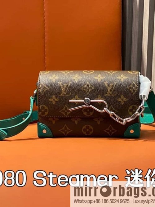 [Original order boutique] M12080 presbyopia/green, men\'s bag messenger bag series, this Steamer mini handbag.