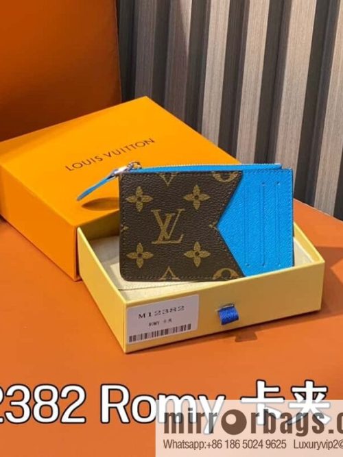 [Original order boutique] M12382 presbyopia blue, card bag wallet series Romy card holder, wallet