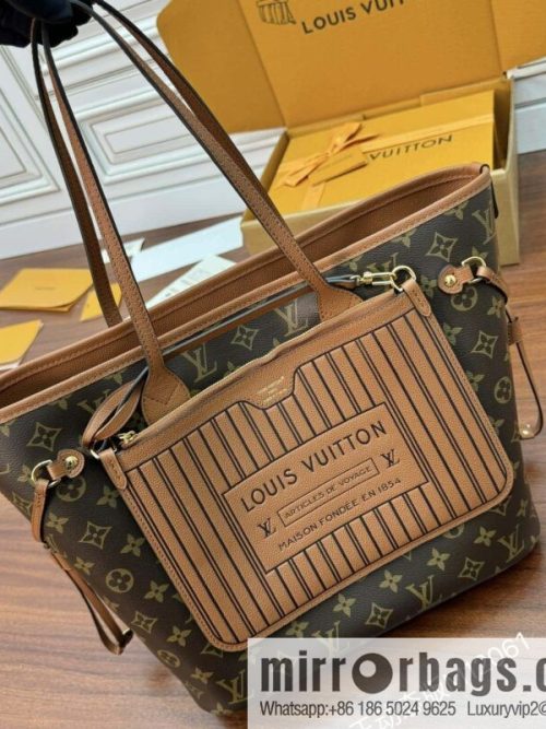 LV M12061 REVERSIBLE Neverfull Inside Out MM
