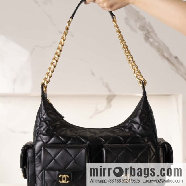 wsxc1734634234852_0-800x800amh1vgnnqv3130276_20250702213923.jpg 𝗖𝗛𝗔𝗘𝗡𝗟✦ 𝟐𝟓𝐜 large hippie 𝐡𝐨𝐛𝐨 𝐛𝐚𝐠 black gold 🖤 AS5302