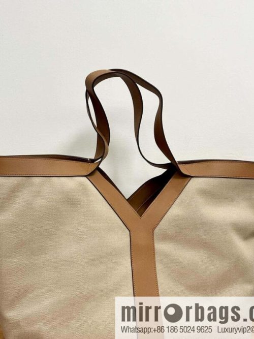 YSL 🆕 𝗪𝗛𝗬 𝗧𝗢𝗧𝗘 tote bag 🔥 817602 canvas