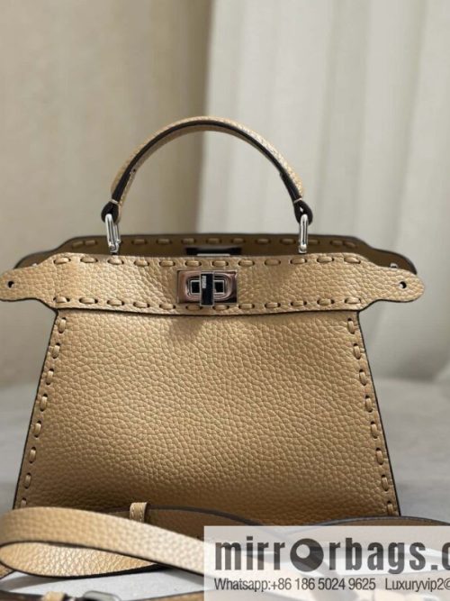 FENDI peekaboo new series I see you petite model number 80133As brown