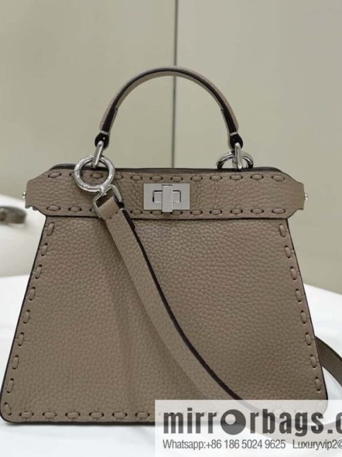 FENDI peekaboo new series I see you petite model number 80133As gray