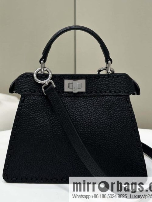 FENDI peekaboo new series I see you petite model number 80133As black