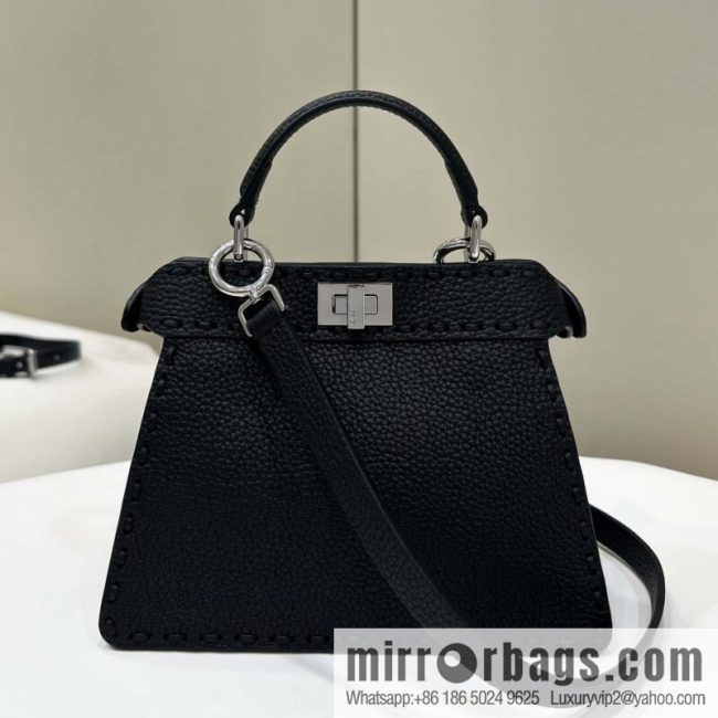 FENDI peekaboo new series I see you petite model number 80133As black