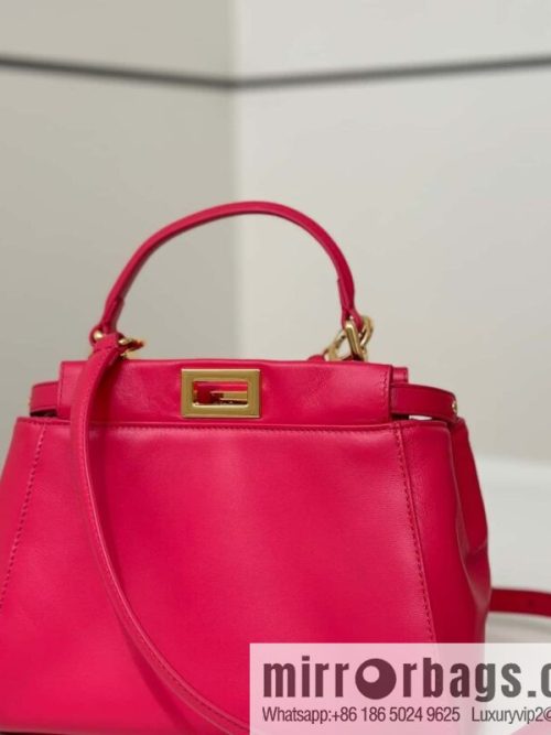 FENDI peekaboo series, model number: 8315 rose red