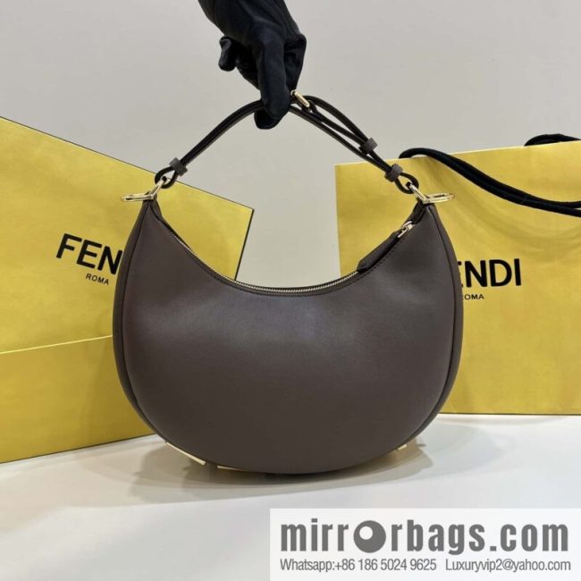FENDI Fendigraphy: 80056m chocolate brown